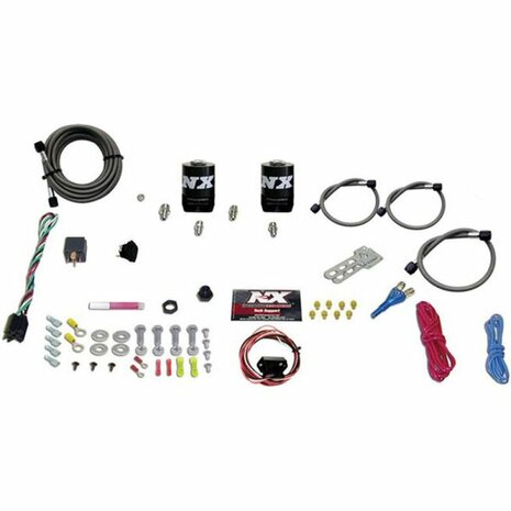 Nitrous Express Universal Fly By Wire Einzeld&uuml;sen-Nitrous-Kit ohne Flasche (inkl. TPS-Schalter) Nitrous