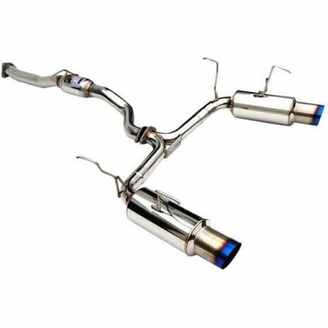 Catback-Auspuffanlage GT300 mit doppelten Ti-Endrohren Invidia