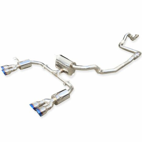 Syst&egrave;me d'&eacute;chappement Catback en acier inoxydable Q300 Invidia Honda