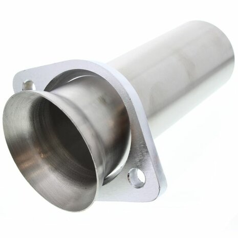 Auspuff-Donut-Flansch + Rohr &ndash; &Oslash;70 mm/2,75&#039;&#039; PLM