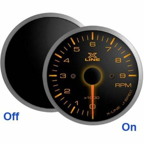 Xline RPM meter SLM amber Stri Xline