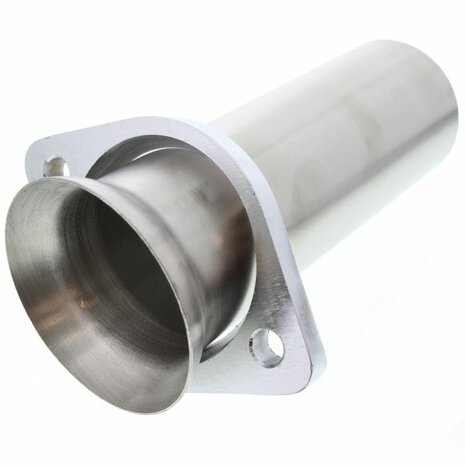 Auspuff-Donut-Flansch + Rohr &ndash; &Oslash;63,5 mm/2,5&#039;&#039; PLM