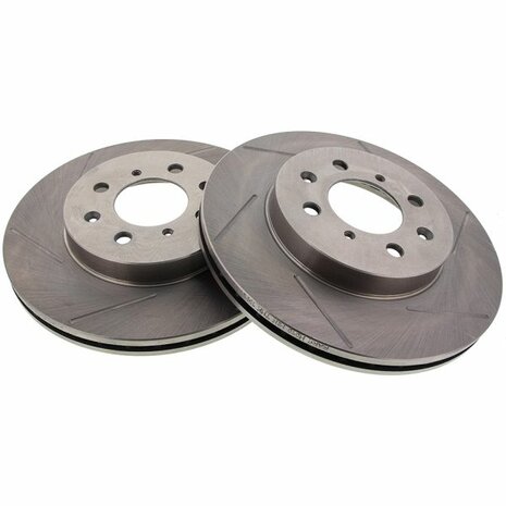 Vordere Bremsscheiben (262 mm / 4 x 100) &ndash; gerillt BrakeStop Honda