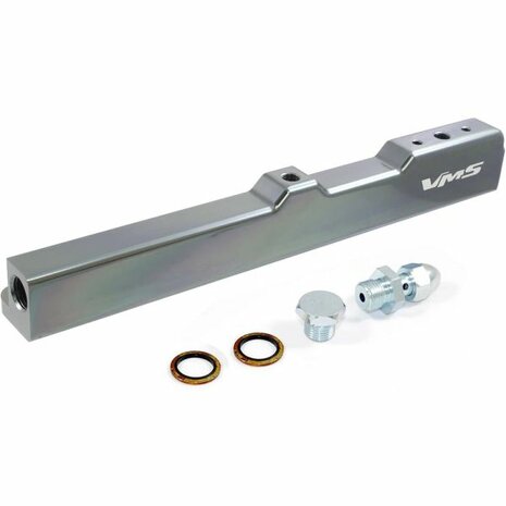 Kraftstoffverteiler f&uuml;r hohes Volumen &ndash; Grau (Gunmetal) VMS Racing Honda