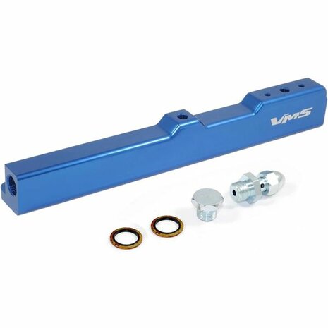 High Volume Fuel Rail - Blue VMS Racing Honda