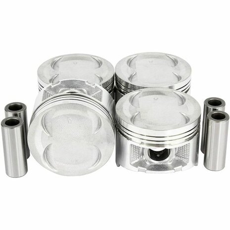 Piston set +0.50mm (81.50mm) DNJ Honda