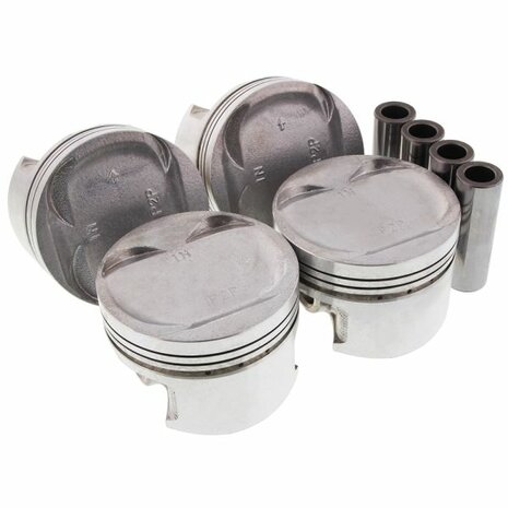 Jeu de pistons +1,00mm (76,00mm) DNJ Honda