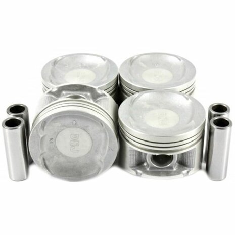 Jeu de pistons +1,00mm (76,00mm) DNJ Honda