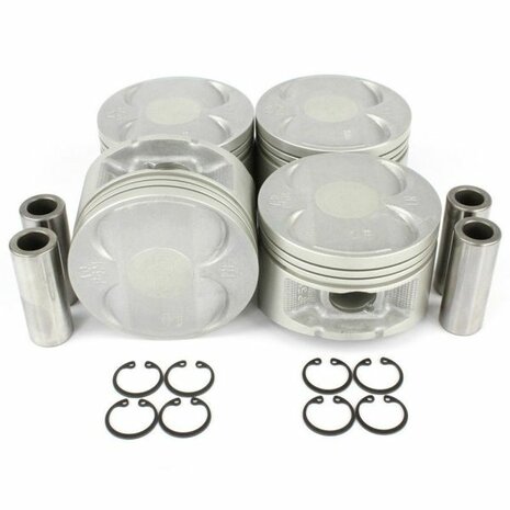 Jeu de pistons +0,50mm (87,50mm) DNJ Honda