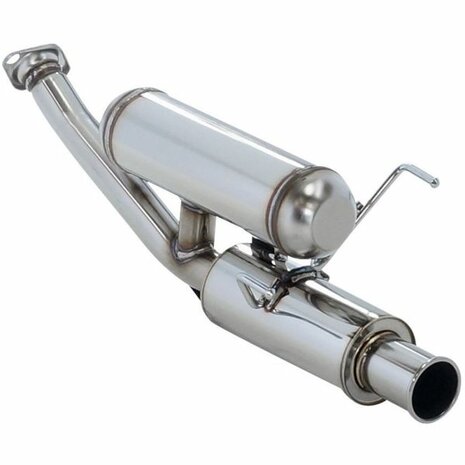 Schalld&auml;mpfer aus Edelstahl Silent Hi-Power HKS