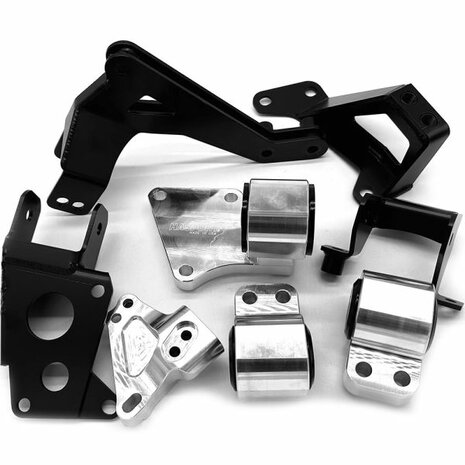 Supports moteur s&eacute;rie K - 62A - rue (bo&icirc;te de vitesses Civic/RSX 02-11) Hasport Honda