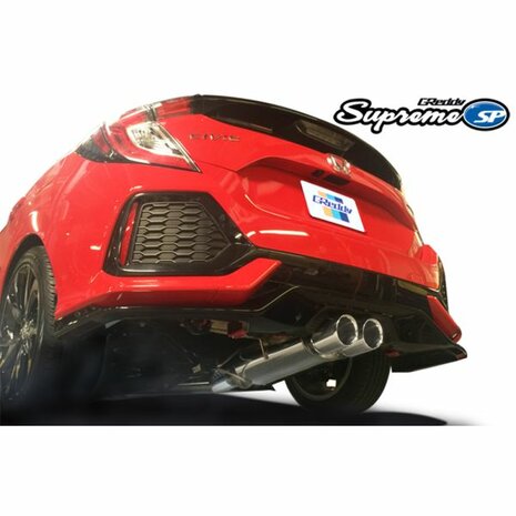 Catback-Auspuffanlage Edelstahl Supreme SP Greddy