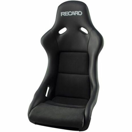 Chaise de course Pole Position NG (ABE) Dinamica noir/cuir artificiel noir RECARO