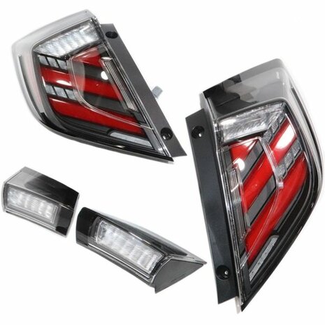 R&uuml;cklichter sequentielle LED Mugen