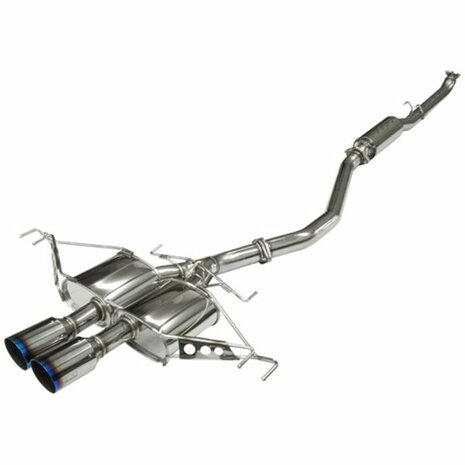 Syst&egrave;me d'&eacute;chappement Catback en acier inoxydable Legamax Premium HKS Honda