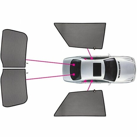 Sonnenrollos ab der B-S&auml;ule Privacy Shades Honda
