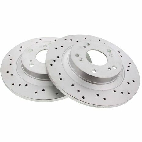 Hintere Bremsscheiben (260 mm / 5 x 114,3) &ndash; gebohrt Brakemax Honda