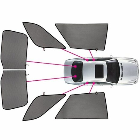 Stores pare-soleil du montant B Privacy Shades Honda