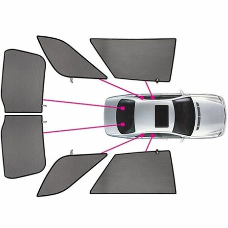 Stores pare-soleil du montant B Privacy Shades Honda
