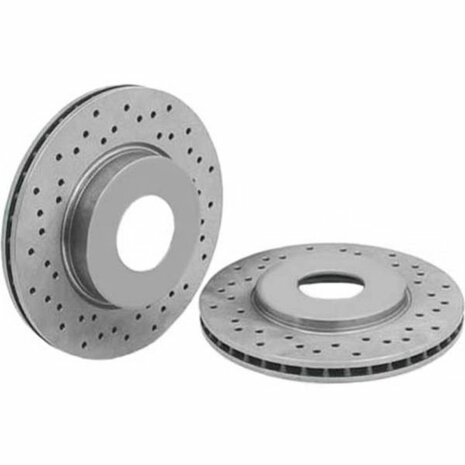 Vordere Bremsscheiben (282 mm / 4 x 114,3) &ndash; gebohrt Brakemax Honda