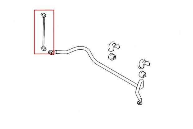 verst&auml;rkter vorderer Stabilisator DWNU FOCUS MK2 Hardrace