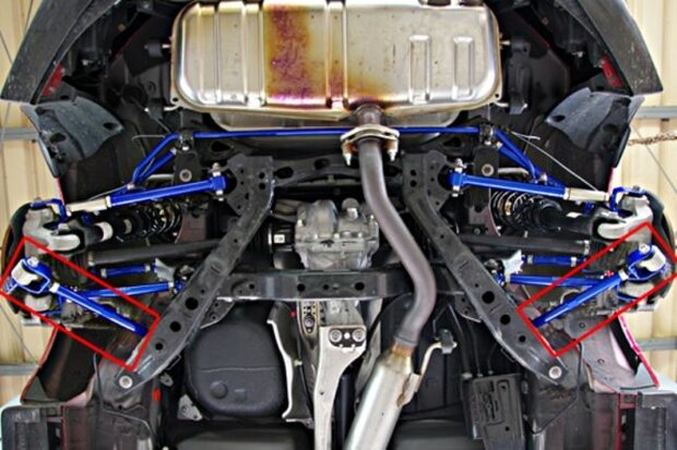 Hinterer Traktionsarm (Lagerbuchsen) MAZDA MIATA/MX-5 &#039;15 Hardrace