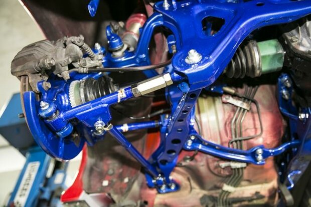 Querlenker + Spurstange unten hinten (Lagerbuchsen) MAZDA RX7 Hardrace
