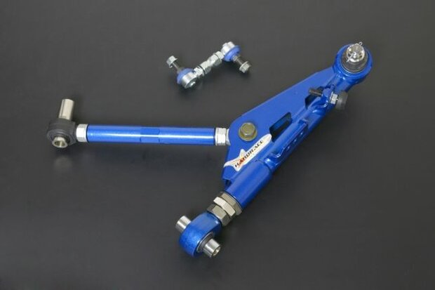 bras de suspension inf&eacute;rieurs r&eacute;glables avec barre stabilisatrice avant (bagues de roulement) NISSAN SILVIA 240SX S13 &#039;89-94 +. ,V2 Hardrace