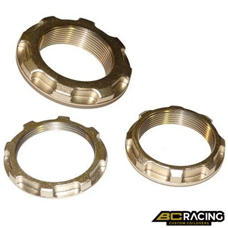 Bagues de verrouillage BC Racing BR M52.6 (A/B/C) 3 bagues par amortisseur