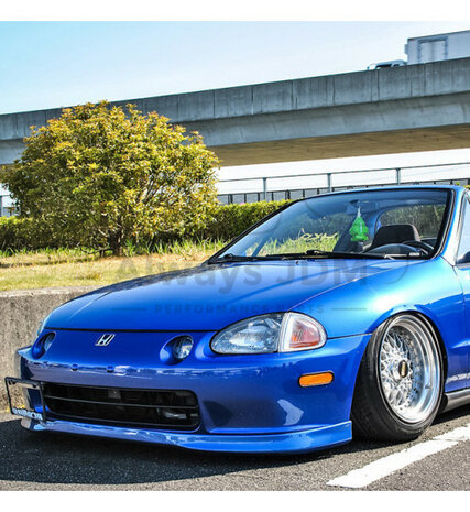 Front bumper lip PU Type R Aerodynamics Honda Del Sol