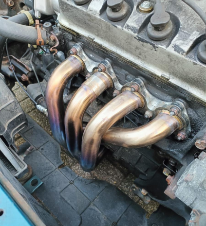 Verteiler 4-2-1 Edelstahl SRS Honda Civic CRX Del Sol D-series