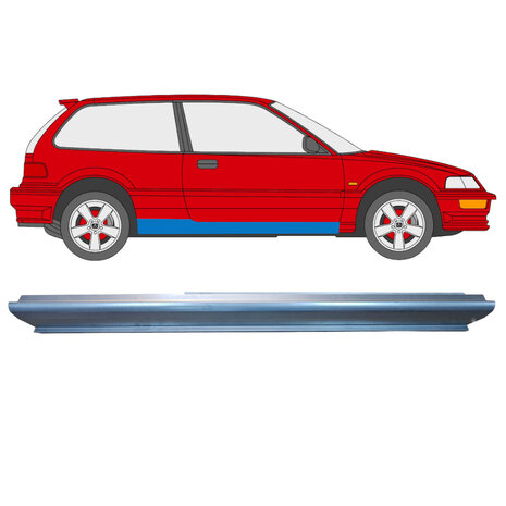 Right Sill repair panel  Honda Civic