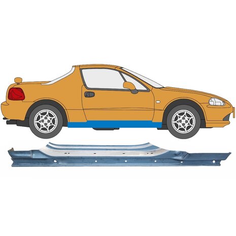 Right Sill repair panel  Honda Del Sol