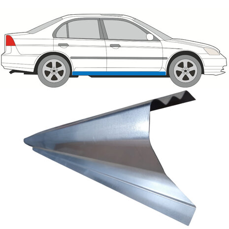 Panneau de r&eacute;paration de seuil Honda Civic