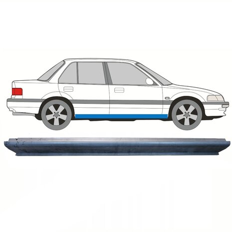 Panneau de r&eacute;paration de seuil Honda Civic
