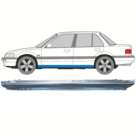 Links Schweller-Reparaturblech Honda Civic