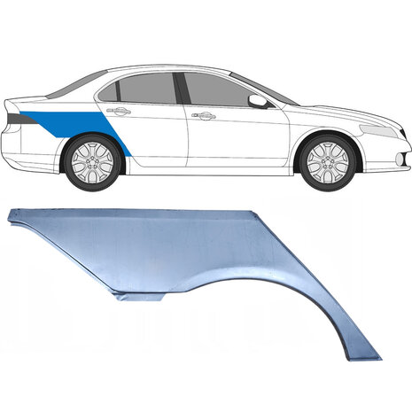 Droite Panneau de r&eacute;paration d'aile arri&egrave;re Berline Honda Accord