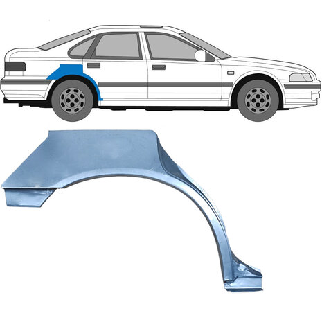 Rechts Reparaturblech f&uuml;r Heckfl&uuml;gel Honda Accord