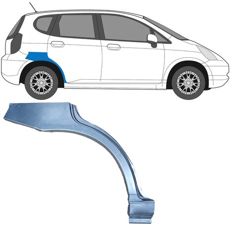 Right Rear wing repair panel  Honda Jazz