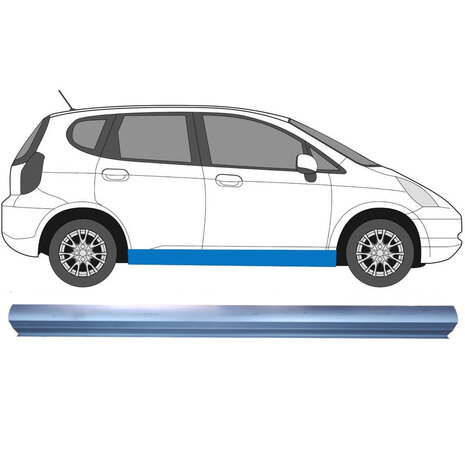 Schweller-Reparaturblech Honda Jazz