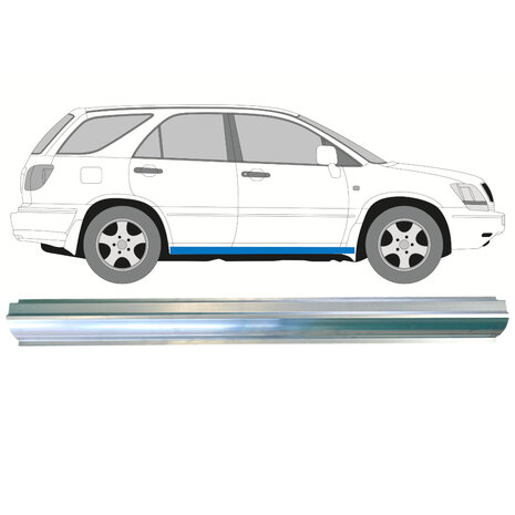 Schweller-Reparaturblech Lexus RX300