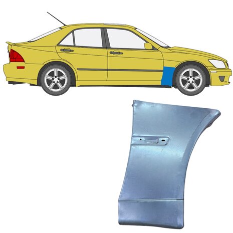 Rechts Reparaturblech f&uuml;r Frontkotfl&uuml;gel Lexus IS200