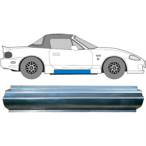 Droite Panneau de r&eacute;paration de seuil Mazda MX-5