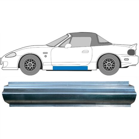 Links Schweller-Reparaturblech Mazda MX-5