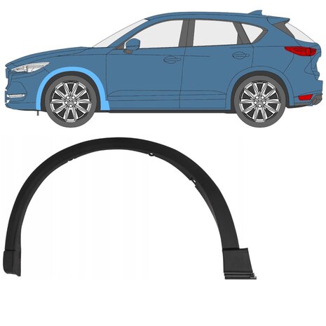 Rechts Verkleidung des Frontkotfl&uuml;gels Mazda CX-5