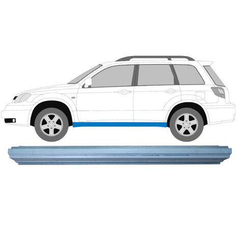 Links Schweller-Reparaturblech Mitsubishi Outlander