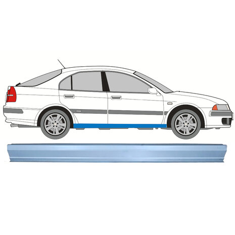 Schweller-Reparaturblech Mitsubishi Carisma