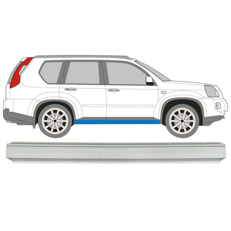 Schweller-Reparaturblech Nissan X-Trail