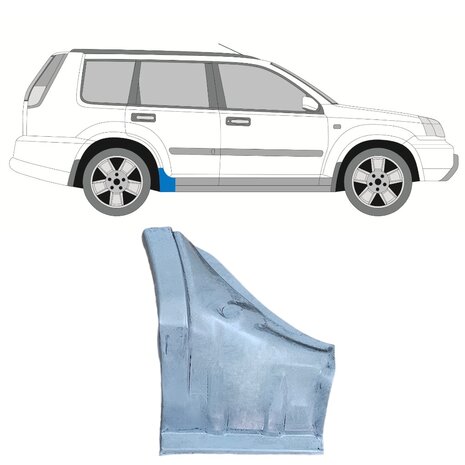 Rechts Schweller-Reparaturblech Nissan X-Trail