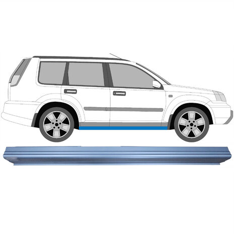 Rechts Schweller-Reparaturblech Nissan X-Trail